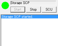 SCP起動中の画面